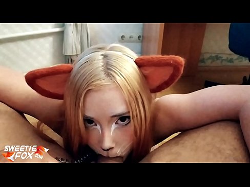 ❤️ Kitsune фурӯ дик ва кончаҳои дар даҳони вай Суперпорно дар tg.fuxporn-com.ru